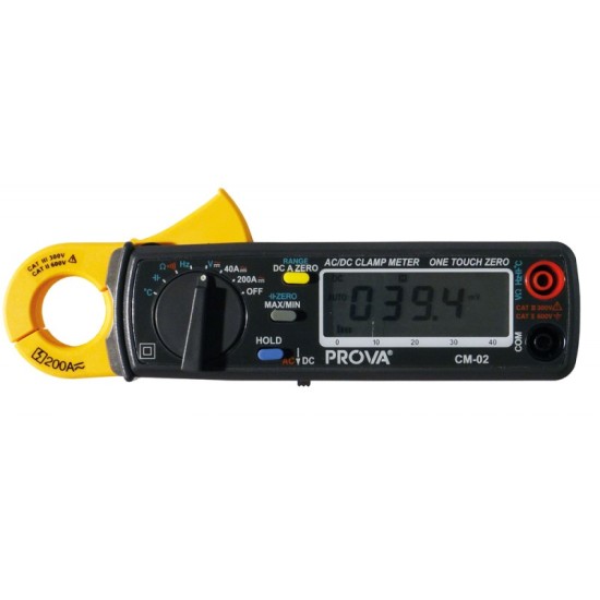 PROVA CM-02 AC/DC CLAMP METER PROVA CM-02 AC/DC CLAMP METER