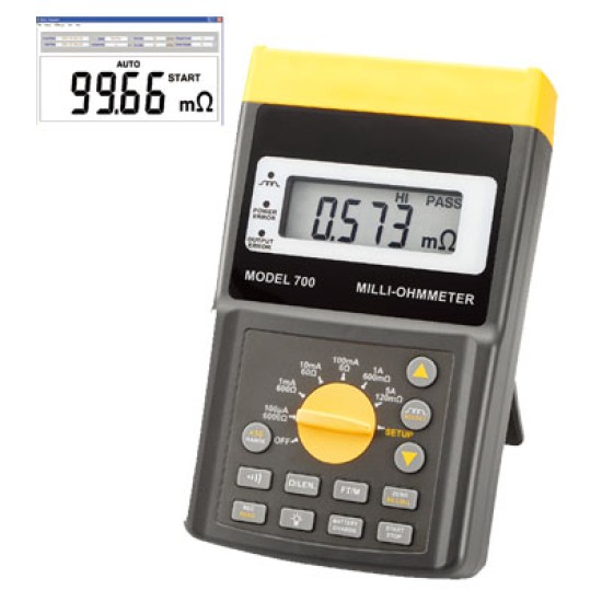 PROVA 700 Digital Milli-Ohmmeter PROVA 700 Digital Milli-Ohmmeter