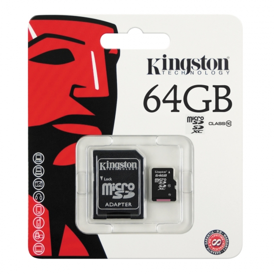 64 GB Kingston Memory Card 64 GB Kingston Memory Card