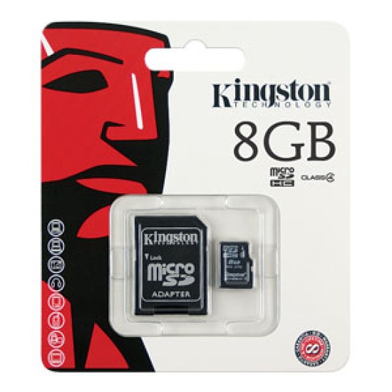 8GB Kingston Memory Card 8GB Kingston Memory Card